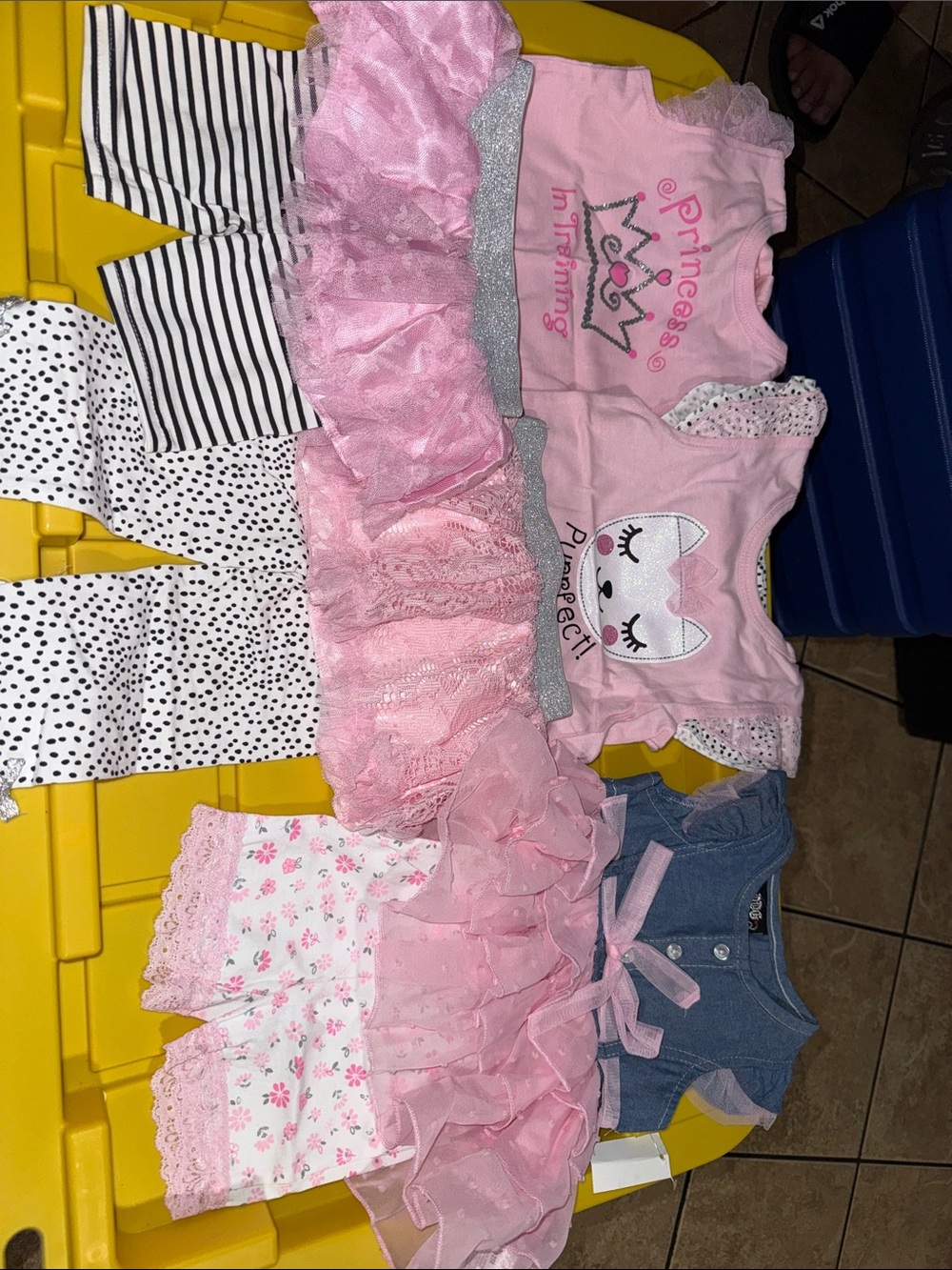 Girls Pink Tutu Dress & Outfit Set - Cute Princess Cat Design